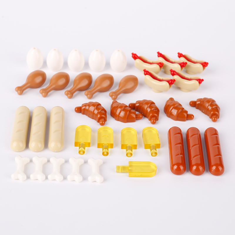 MOC City Street Figures Food P - Junk Food Snacks review and price