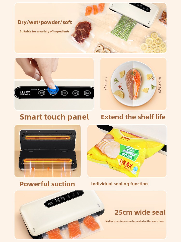 Mini Vacuum Sealer Machine Aut - Food Snack review and price