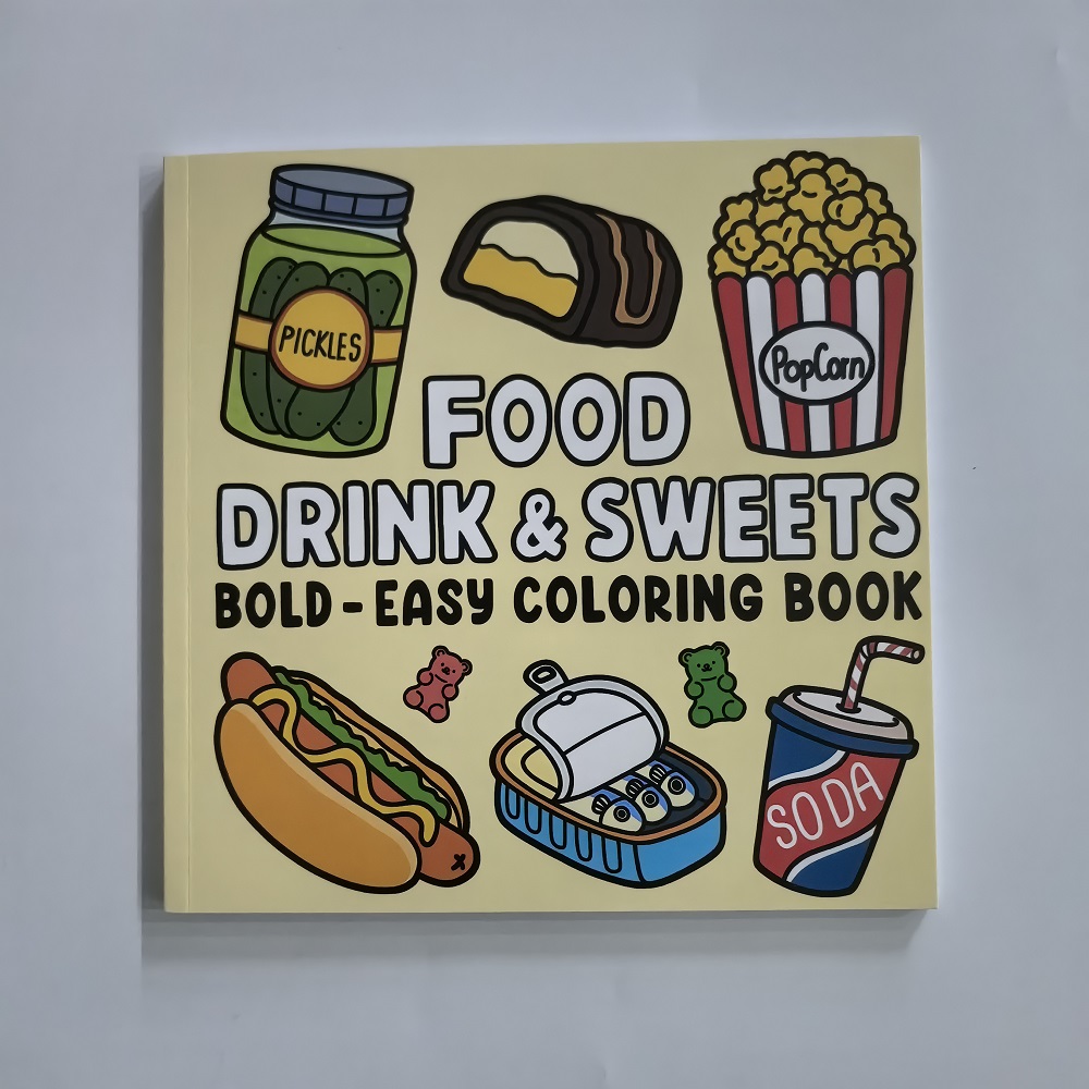 Food Drinks and Desserts Color - Food And Snacks Coloring Book review and price