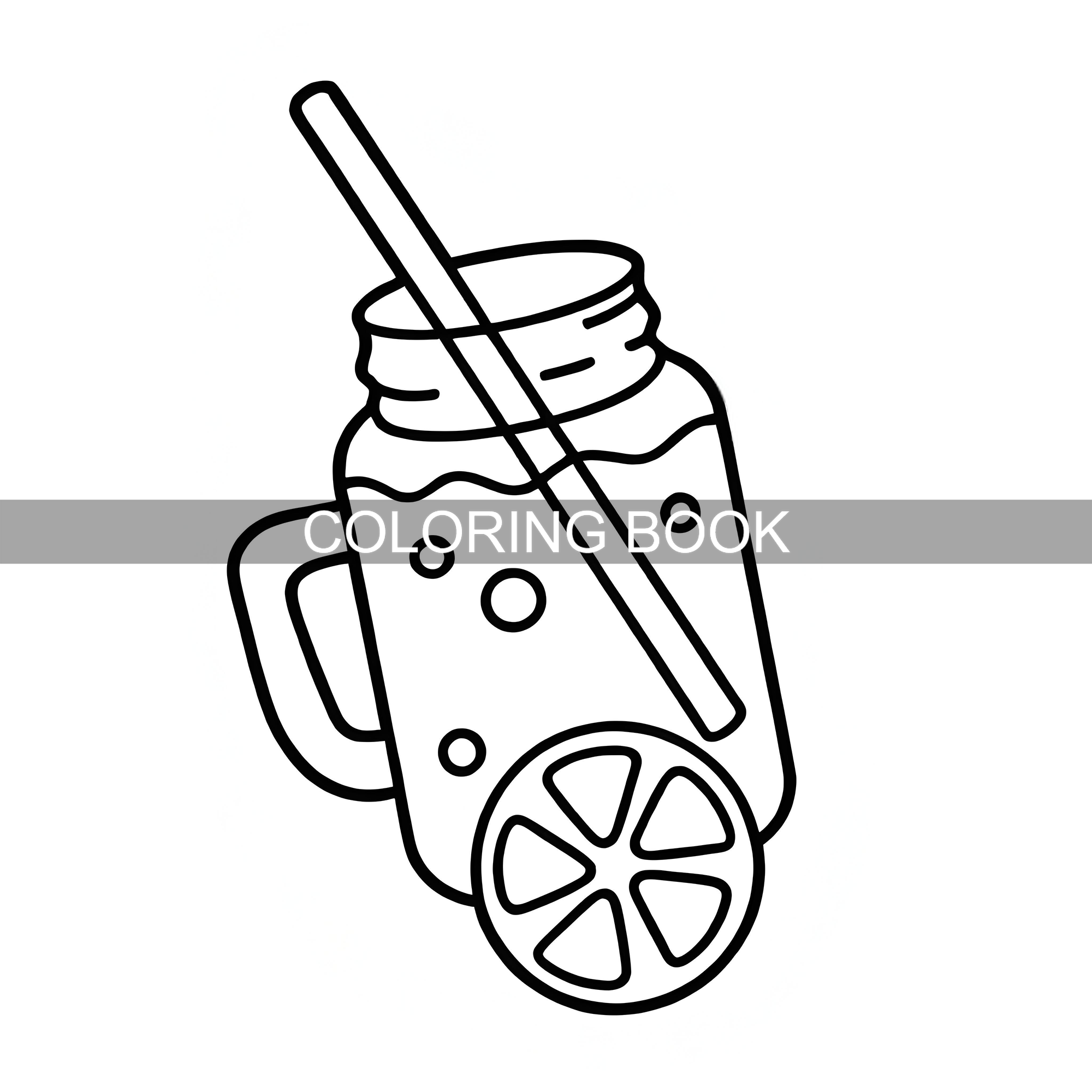 Delicious Treats Coloring Book - Food And Snacks Coloring Book review and price