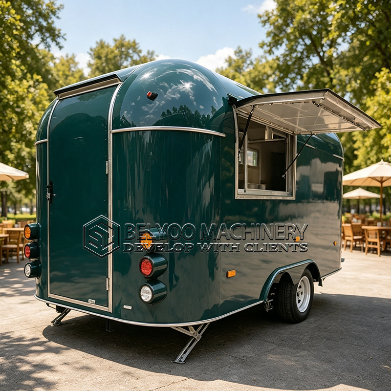 Belyoo Commercial Food Trailer - Food Snack review and price
