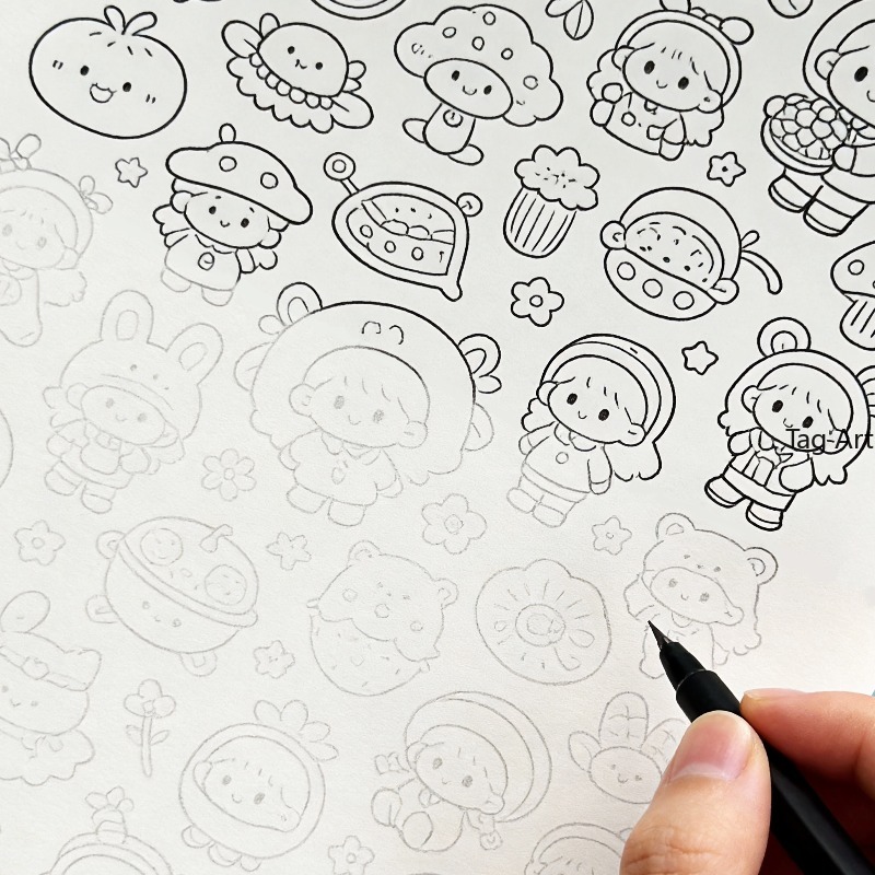 Anxious Relief Hand Picture Bo - Food And Snacks Coloring Book review and price