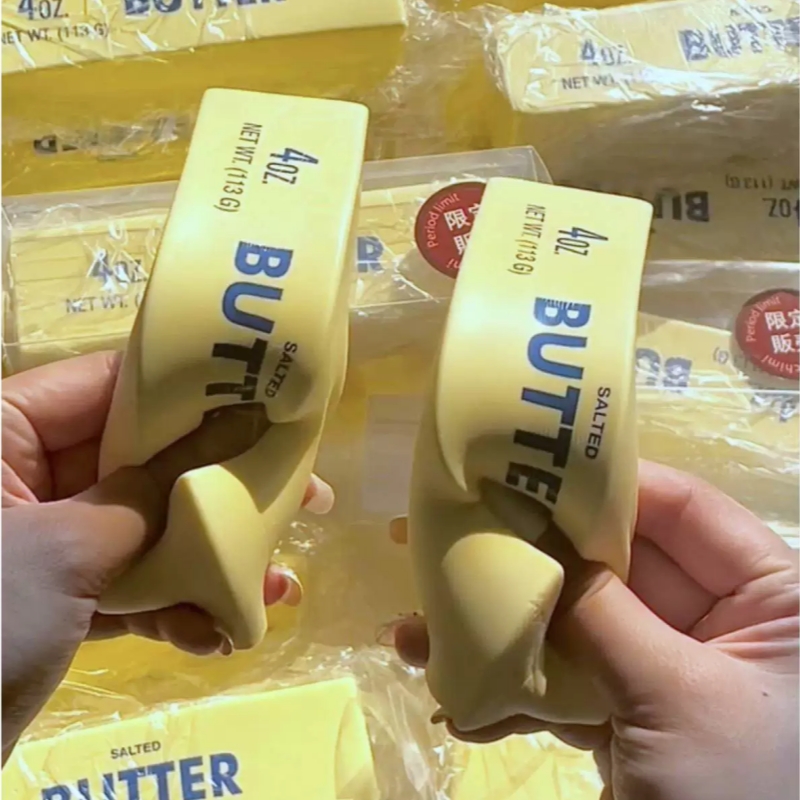 1Pc Butter Squeeze Toy For Adu - Food & Snacks Coloring Book Bold & Easy Pdf review and price
