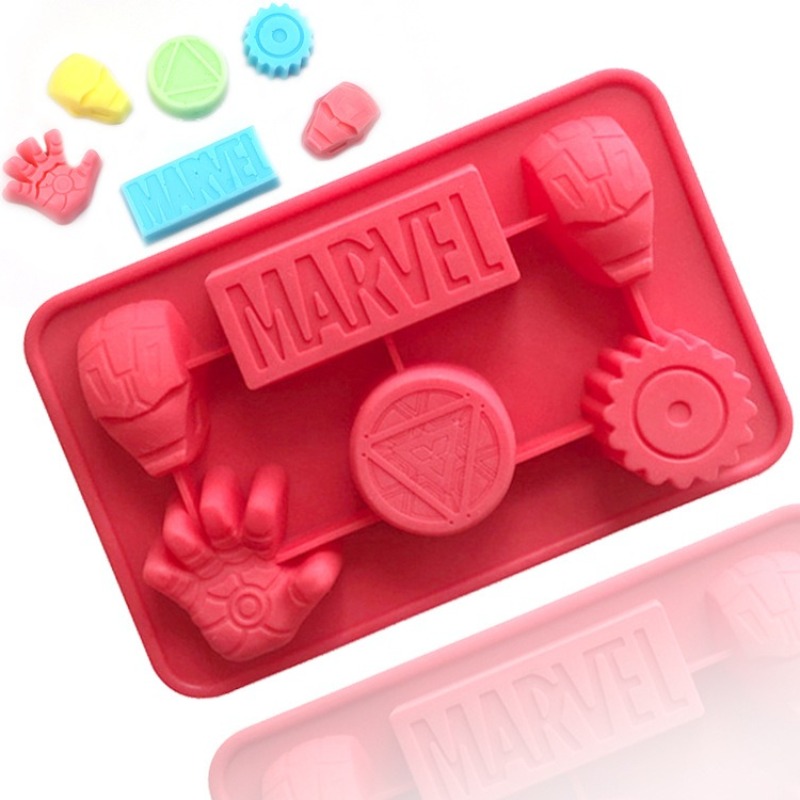 Marvel Mould Iron Man Cartoon  - Junk Food Snacks review and price