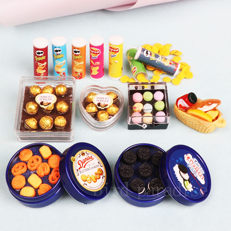 1/6 Miniatrue Dolls Food Mini  - Junk Food Snacks review and price