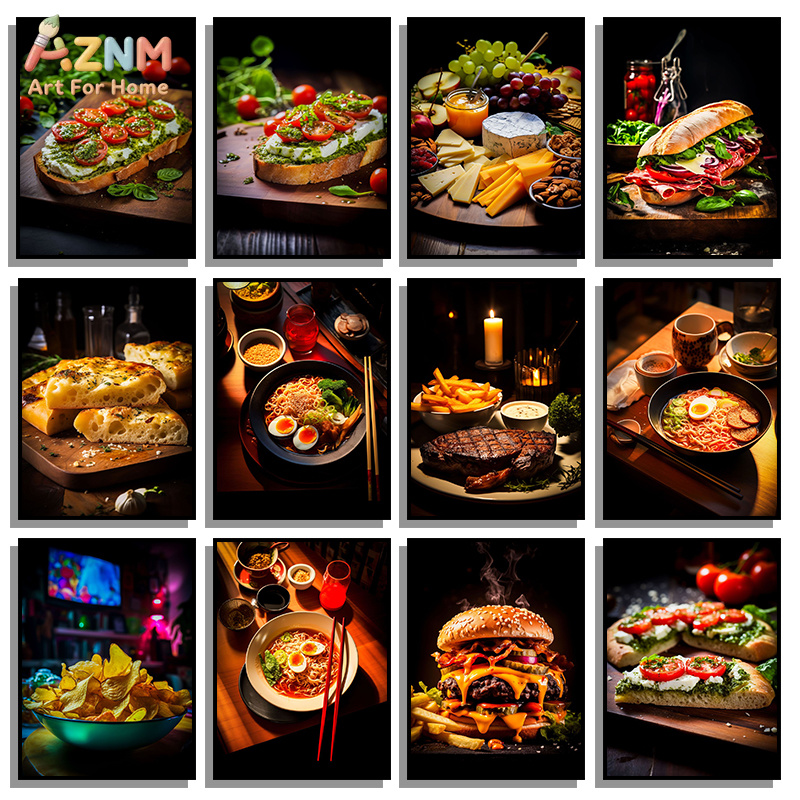AZNM Gourmet Food Canvas Poste - Food Platter Snacks review and price