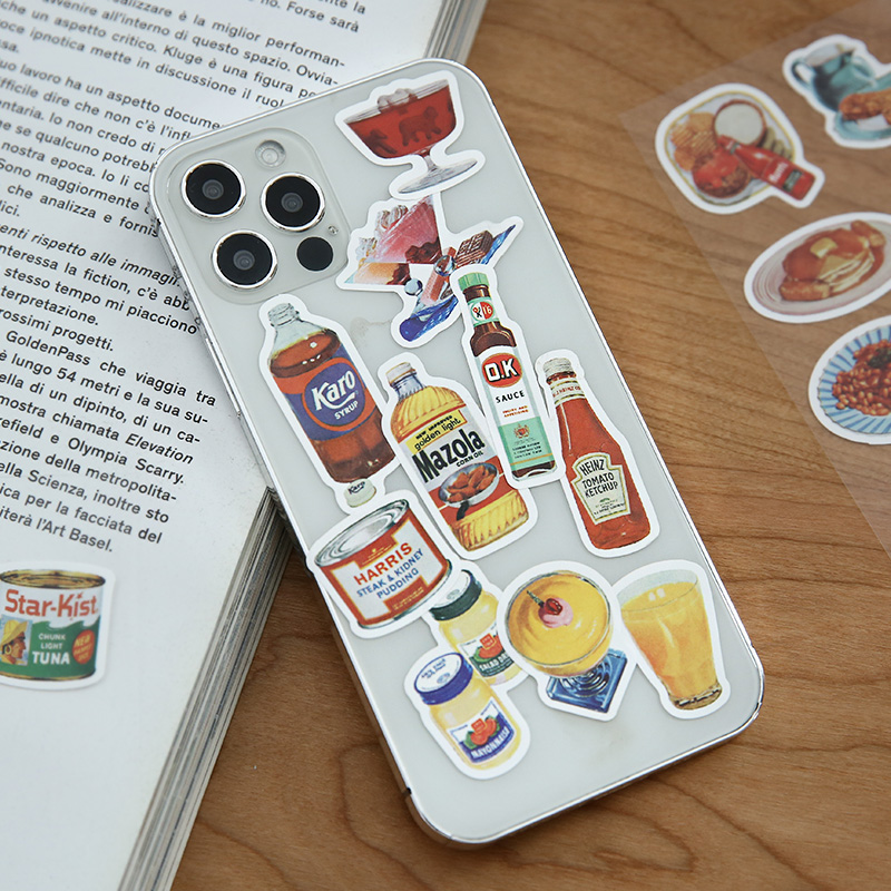 Cute Foods Sticker Aesthetic S - Junk Food Snacks review and price