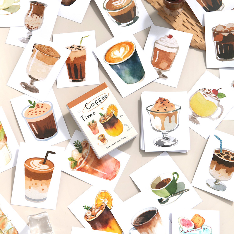 Pocket-Sized Sticker Book Coff - Junk Food Snacks review and price